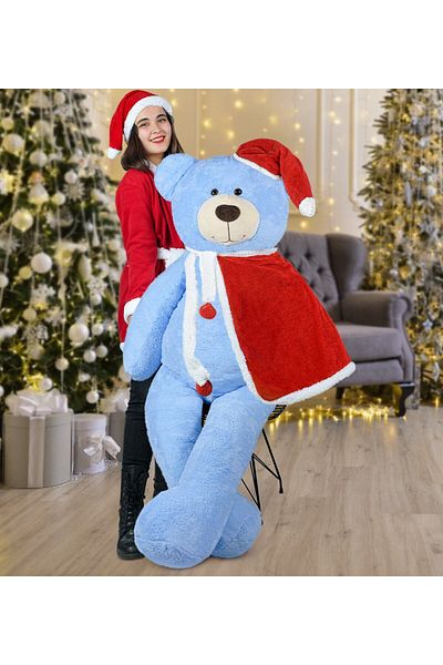 Özgüner Oyuncak 160 Cm Santa Claus Cloaked Teddy Bear New Year, Christmas Gift