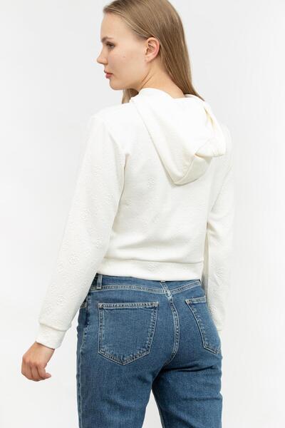 Guess PEONY LOGO HOODIE - Μοντέλο SW