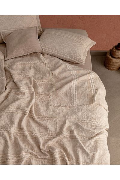 Madame Coco Ethnique-Tagesdecke für Doppelbett