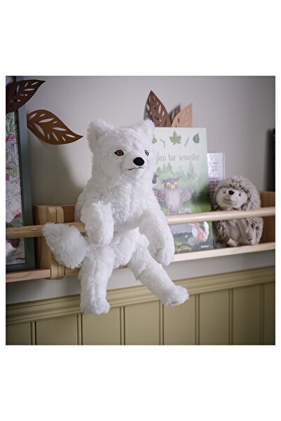 IKEA SKOGSDUVA Soft toy, arctic fox/white, 60 cm