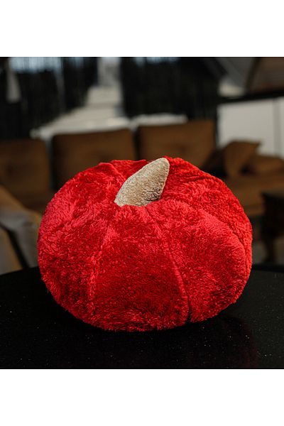 Özgüner Oyuncak 50 cm Pumpkin Design Plush Throw Pillow – Decorative Stylish Pillow