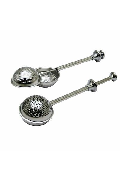 deryame Stainless Steel Tea Strainer Teaspoon Infuser Ball Herbal Tea Filter