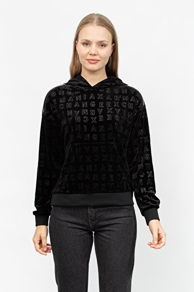 Armani Exchange Kadın Fermuarlı Sweatshirt
