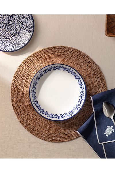 Madame Coco Rêve Bleu Couronne Suppenteller 21 cm