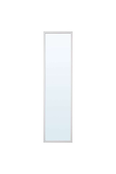 IKEA LILJETRÄD Mirror, White, 30x115 cm – Wall Mount, Vertical or Horizontal Use