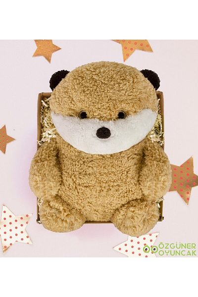 ÖZGÜNER Puk Dog Plush Toy - Pababo Gift Boxed