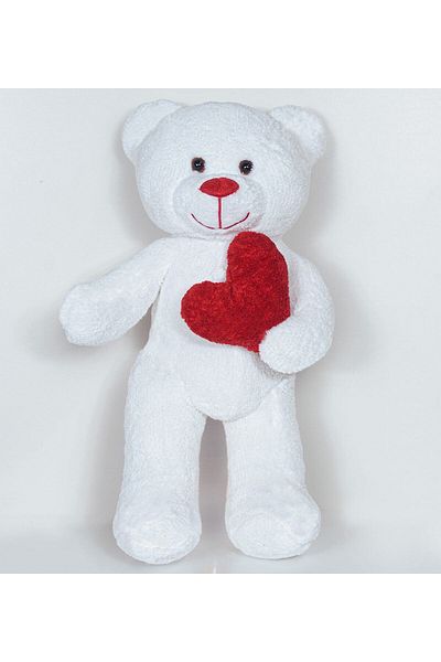 Özgüner Oyuncak 50 cm Plush Cute Teddy Bear with Heart