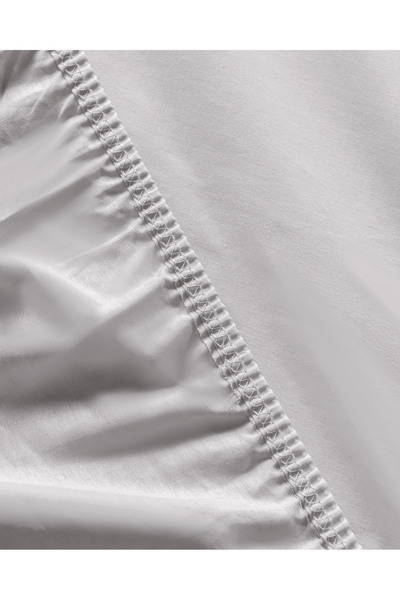 Madame Coco Eloise Doppel-Spannbettlaken-Set, 100 % Baumwolle, Ranforce, Grau