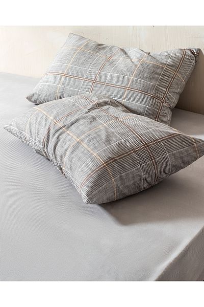 Madame Coco Bettine Doppelbett-Bettlaken-Set - Grau