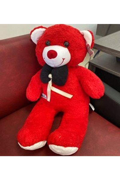 Özgüner Oyuncak 90 cm Colorful Bow Tie Teddy Bear (100% Local)