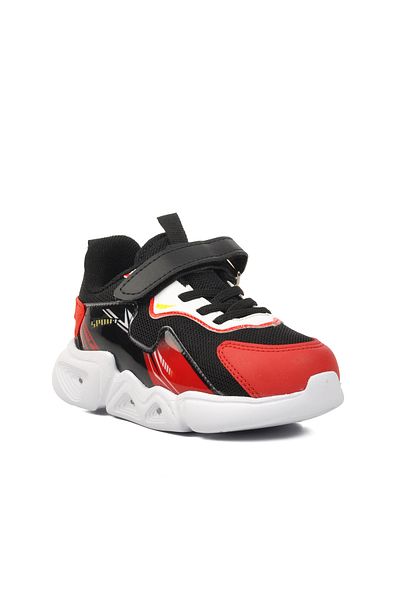 WALKWAY Red Velcro Children's Sports Shoes