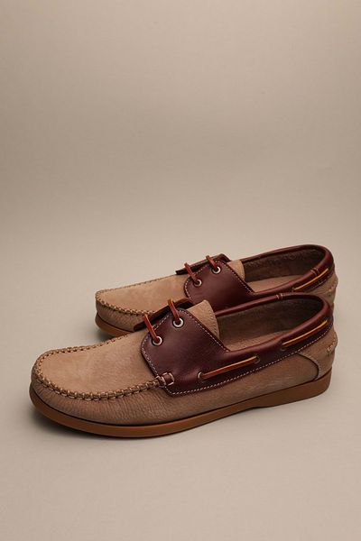 Gondol Loafer clasic pentru bărbați din piele naturală Mink 42