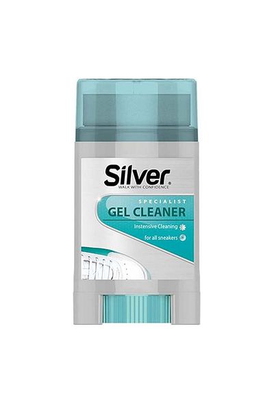Silver جل منظف ومزيل للبقع لجميع أنواع الأحذية من سيلفر -50 مل