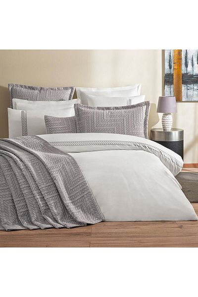 Özdilek Özdilek Double Maze Bedspread with Duvet Cover Set