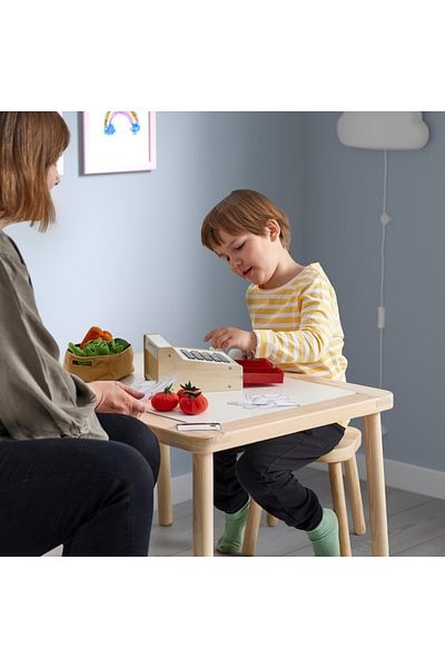 IKEA DUKTIG Toy Cash Register – Fun, Educational Role Play for Kids with Real Calculator