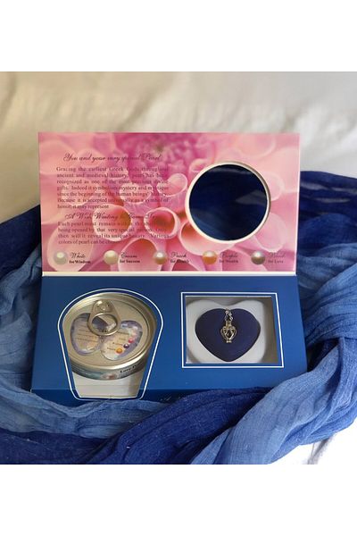 Skygo Real Pearl Necklace In Oyster