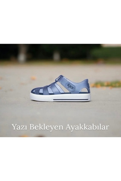 IGOR Star Children's Sandals, Velcro Sandals, Daily and In-Water Use, Non-Slip Sole