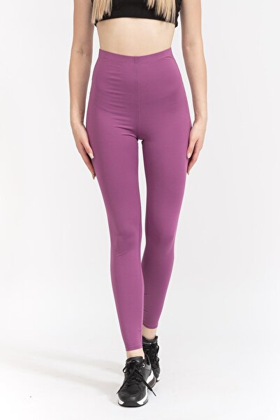 Calvin Klein Wo Legging Full Length Women's Leggings Purple