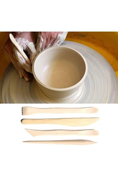 Arabest 36pcs Pottery Tool Set,with a Storage Bag,Double-Sided Tools,for DIY Pottery,Clay Sculpture,Etc