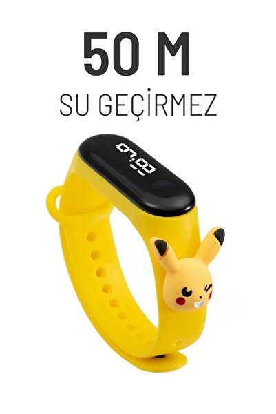 Genel Markalar Çocuk Kol Saati Led Dokunmatik Su Geçirmez Bileklik