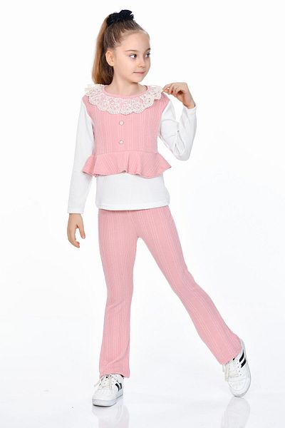 Kamex Waterway Shirt Detailed Girl's Suit