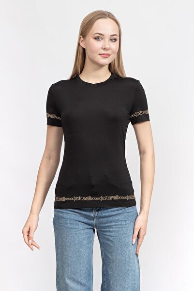 Just Cavalli Kadın Bisiklet Yaka T-shirt75pah611j0072