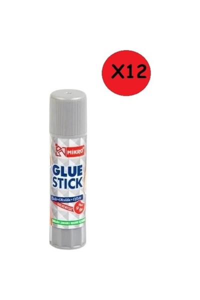 Genel Markalar Glue Stick Yapıştırıcı 40Gr 12'Li Paket