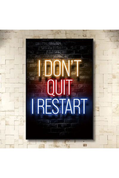 Vision Canvas wall art stretched on a wooden frame 55*35 cm