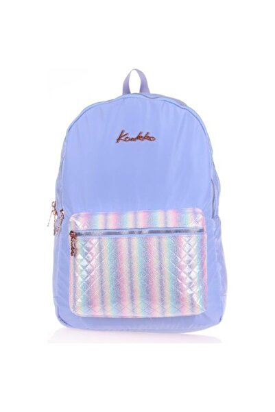 KAUKKO Krn-K1518kaukko Brıght Sırt Çantası (kapitone-Floral Mavi)