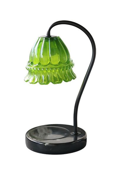 sharpdo Bedroom Romantic Table Lamp Wax Lamp, Marble Aromatherapy Lamp, Dimmable,Support Timing