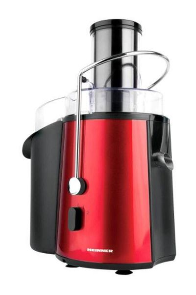 Heinner Storcator de fructe si legume Heinner XF-1000RD, 1000 W, Recipient suc 1 L, Recipient pulpa 2 L