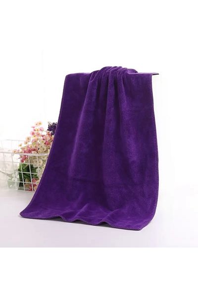 Micro Set Of 6 Pieces Of Microfiber Towels,Multi-Purpose For Home,Gyms,Running,75*35 Cm,Multi-Colored