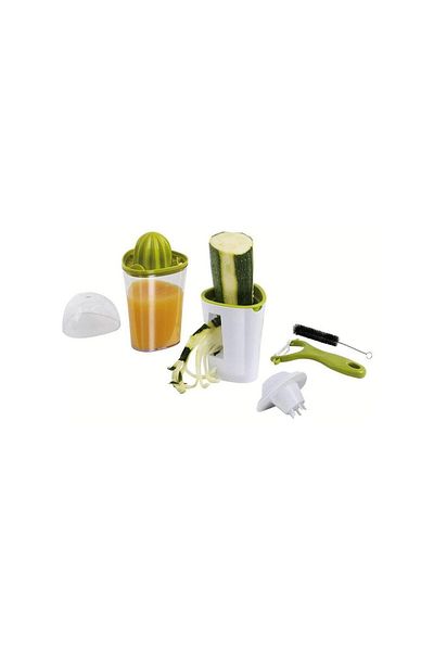 Kitchen Artist 2 in 1 Citrus Juicer and Vegetable Chopper Set MEN359 (Green)