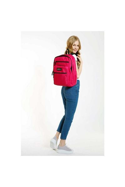 KAUKKO Full Pocket Backpack (K. Pink)