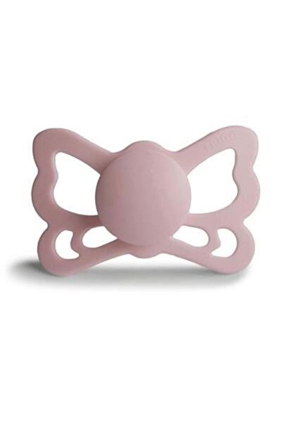 Frigg Butterfly Silicone Pacifier - Blush 6-18 Months