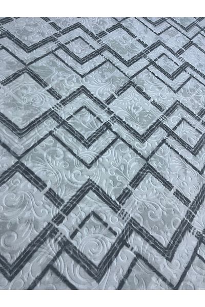 AMASYALI HOME 6 M2 Rubberless Embossed Carpet Cover 200*300 Dimensions Have Additional Extra Curling Share