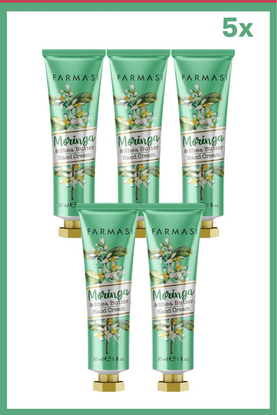 Farmasi Moringa Shea Yağı El Kremi 30 ml 5 Adet