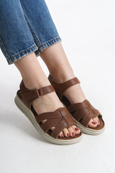 Solo Bag Del'Solera Daily Anatomical Orthopedic Vegan Leather Comfortable Sole Women's Slippers Sandals