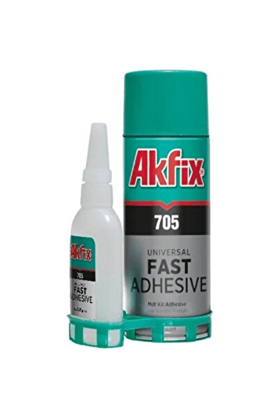 Akfix Ga055 Hızlı Yapıştırıcı 100 ml 25 gr Profesyonel 705 Mdf