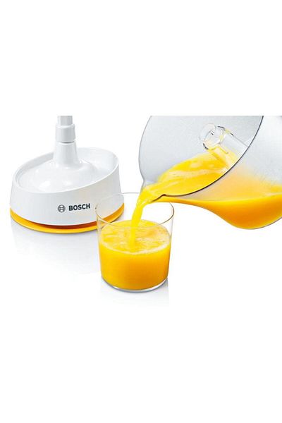 Bosch Bosch VitaPress MCP3500N citrus juicer, 25 W, 0.8 l, automatic on/off (White)