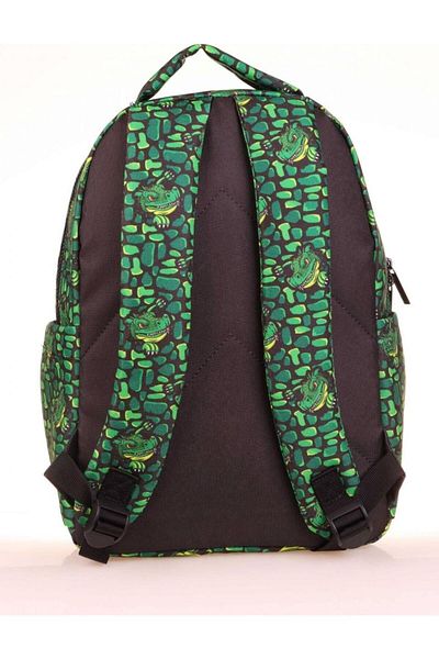 KAUKKO Rucsac de școală Green Dragon pentru băiat