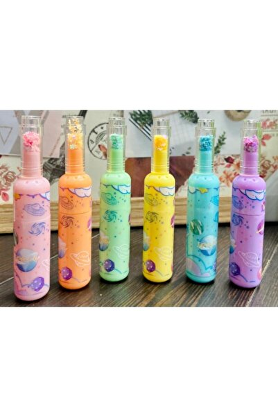 Genel Markalar İbiş Gezegen Desenli Işaretleme Kalem Seti 6 Renk