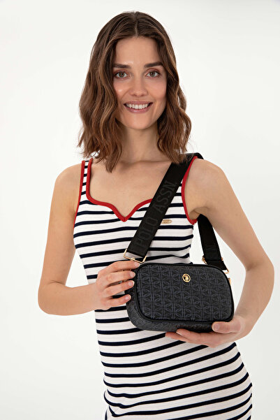 U.S. Polo Assn. Kadın Siyah Çapraz Çanta 50311447-VR046