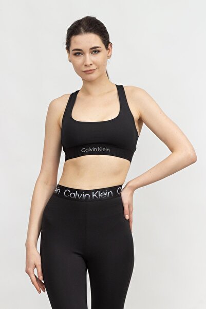 Calvin Klein Kadın Sporcu Sütyen Siyah