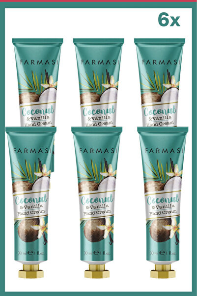 Farmasi Hindistan Cevizi & Vanilya El Kremi 30 ml 6 Adet
