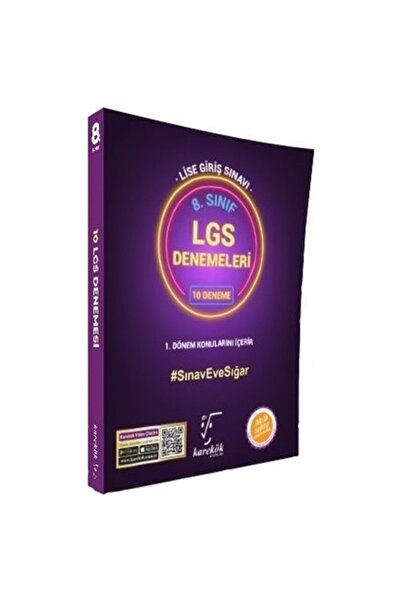 Karekök Yayıncılık Karekök 8. Sınıf Lgs 10 Deneme Seti 1. Dönem