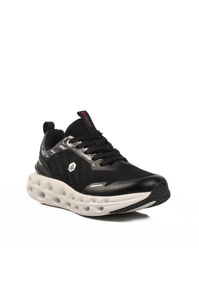 Hammer Jack Black-Red Textile Men's Sports Shoes Gabi 25053 m
