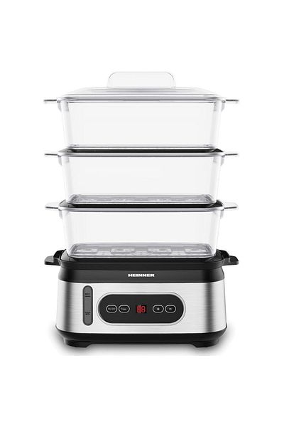 Heinner Heinner HSA-D950SS steam cooker, 800-950 W, LED display, 9L, 1.5L