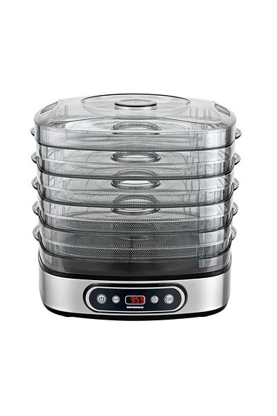 Heinner Heinner FreshDehydrate HFD-K380SSBK food dehydrator, 320-380W, 5 stainless steel trays