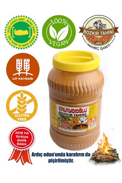 Kalaycıoğlu 2900 Gr. Bran-Free Steppe Tahini